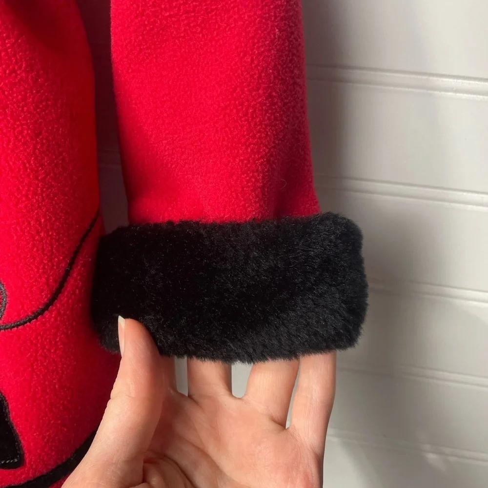 Goodlad Toddlers Red and Black Button Dress-Up Coat Size 24 Months